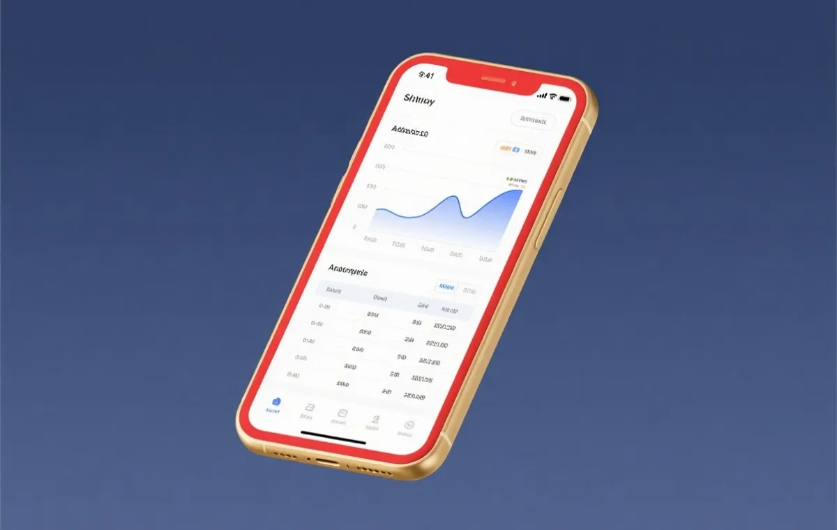 移动端走势分析体验示意图